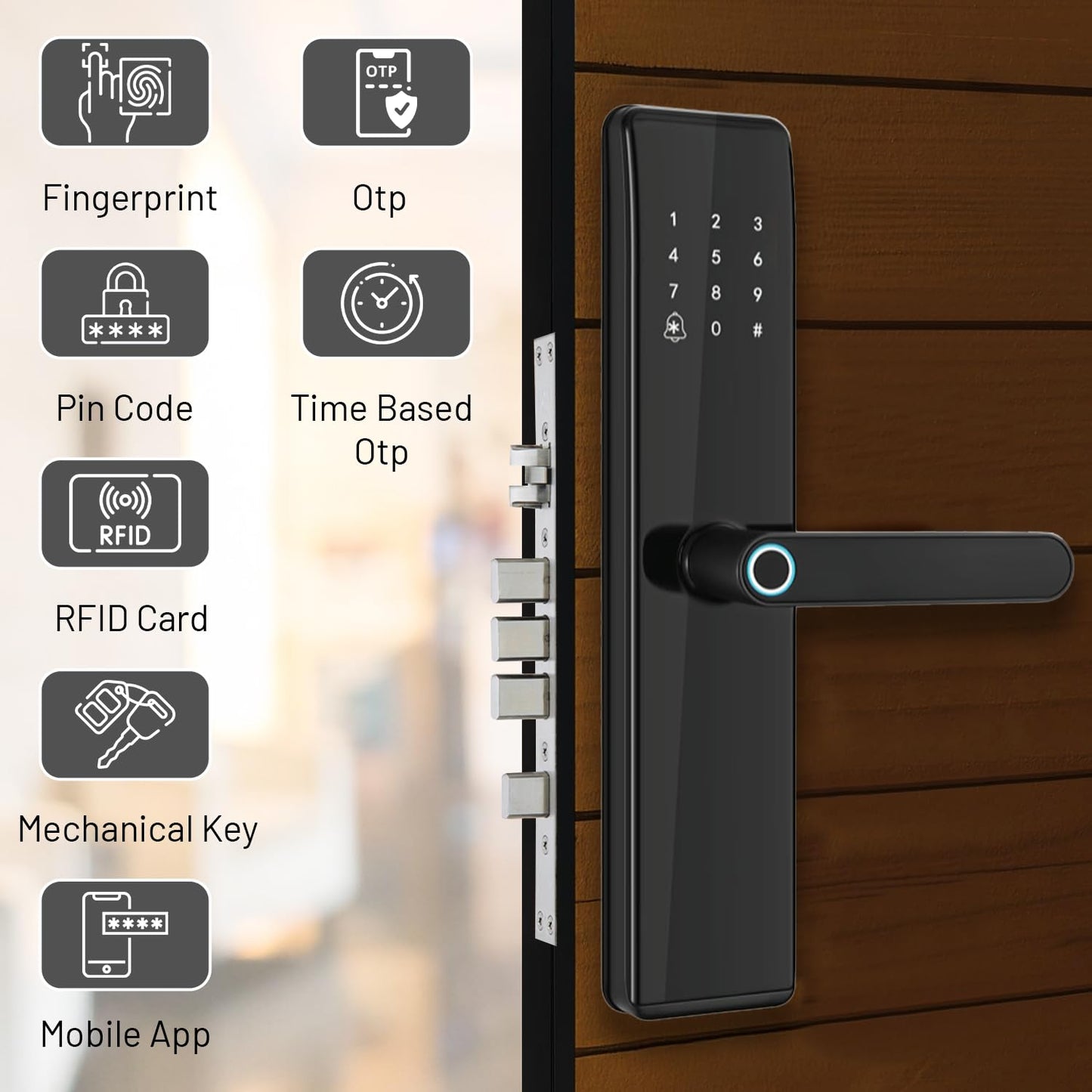 A2 Sweden Fiori Biometric Smart Door Lock