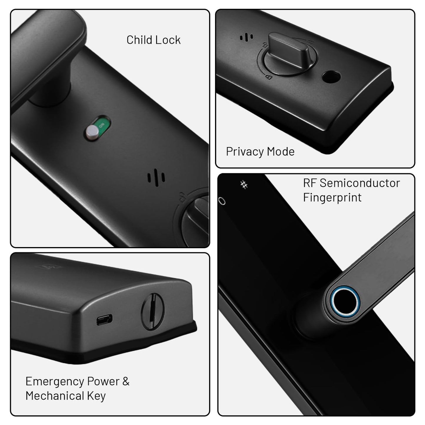 A2 Sweden Fiori Biometric Smart Door Lock