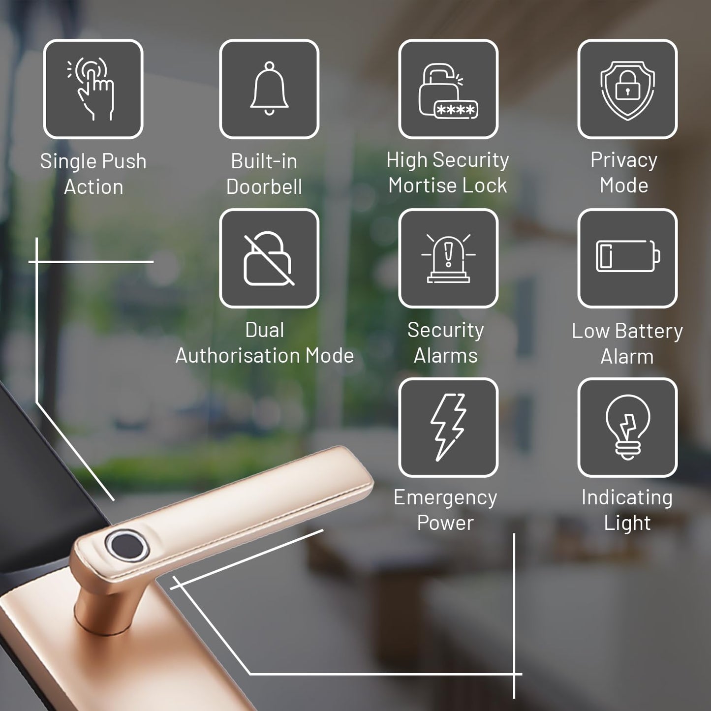 A2 Sweden Intello Smart Digital Door Lock