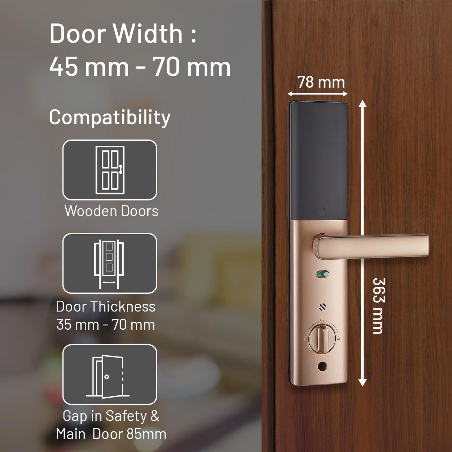 A2 Sweden Intello Smart Digital Door Lock