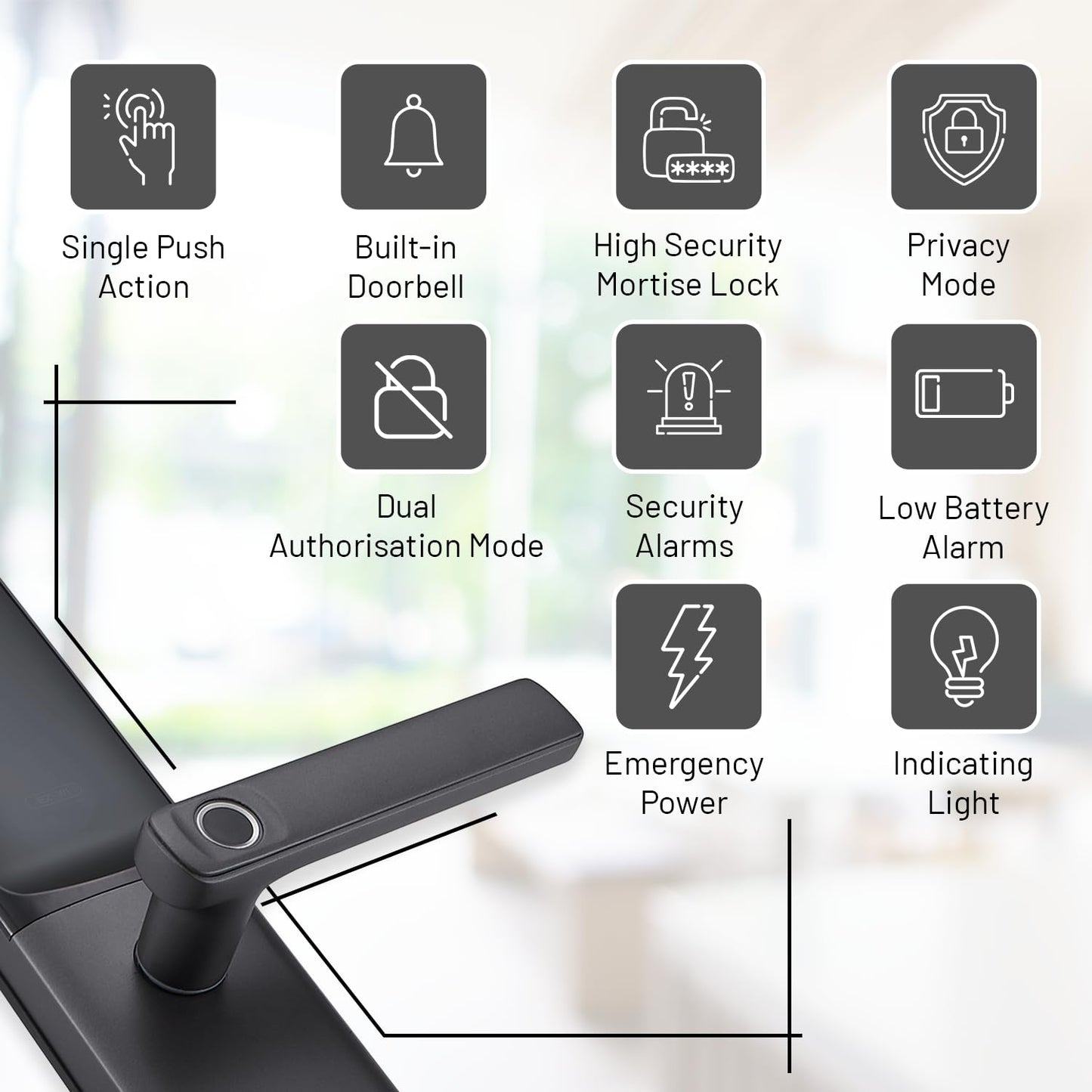 A2 Sweden Intello Smart Digital Door Lock
