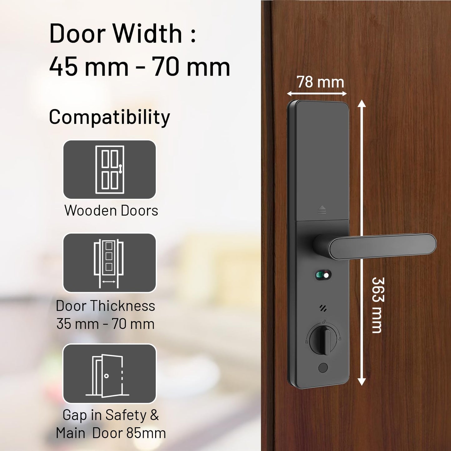 A2 Sweden Intello Smart Digital Door Lock