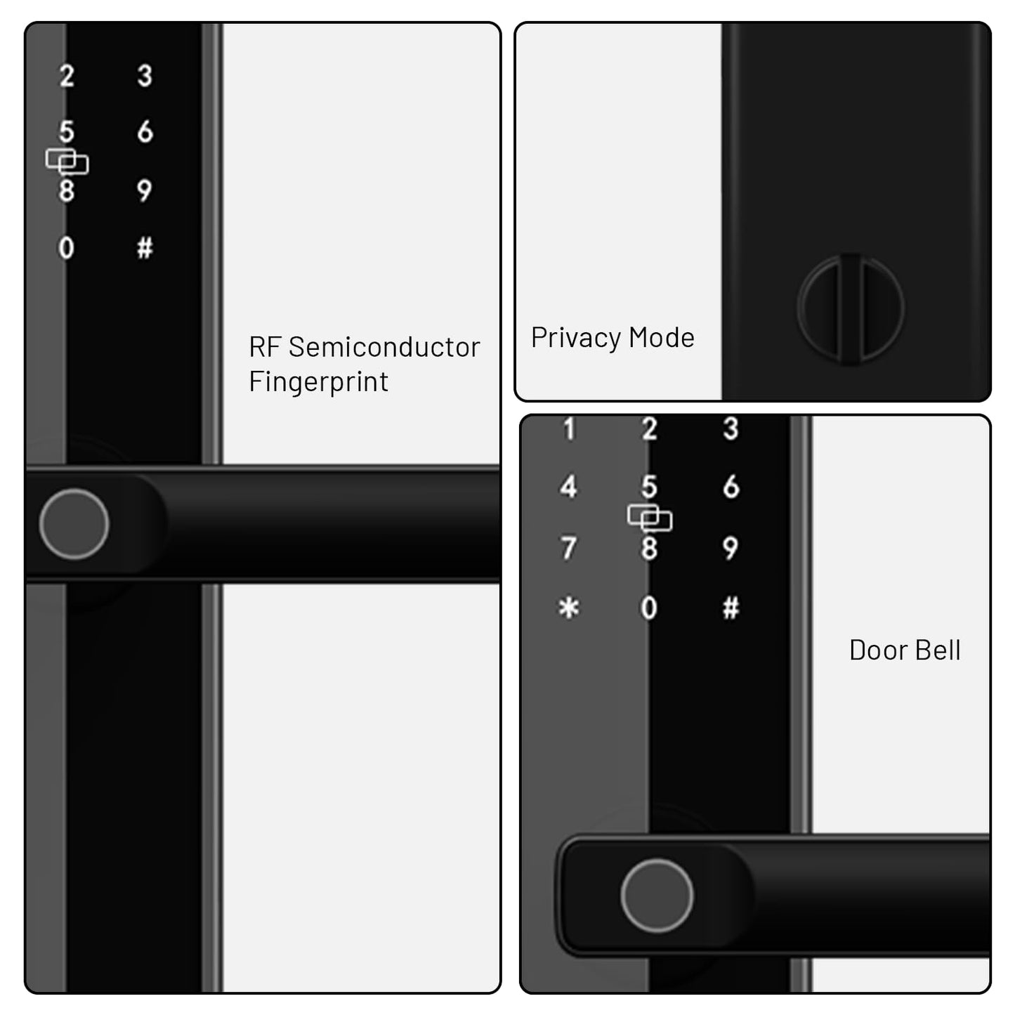 A2 Sweden Alpha 10 Smart Digital Door Lock