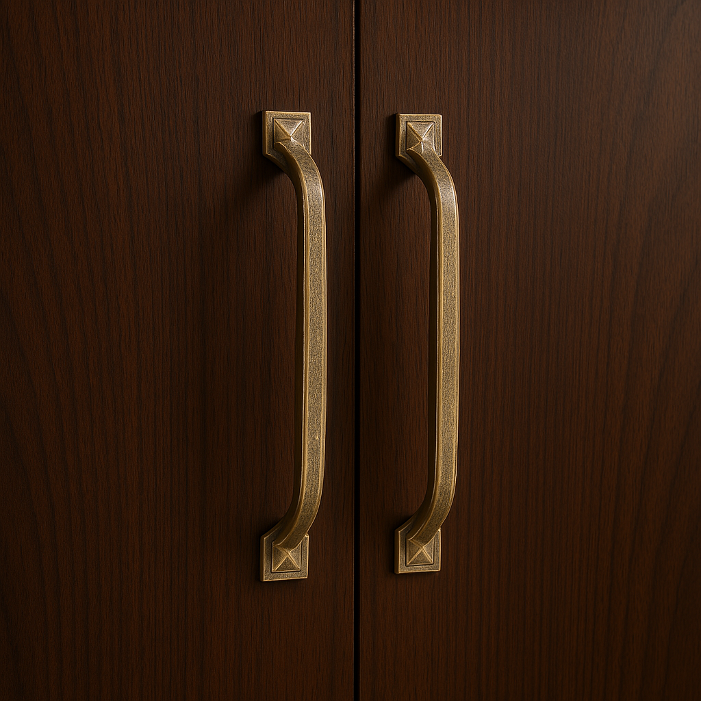 AceLine brass cabinet handle