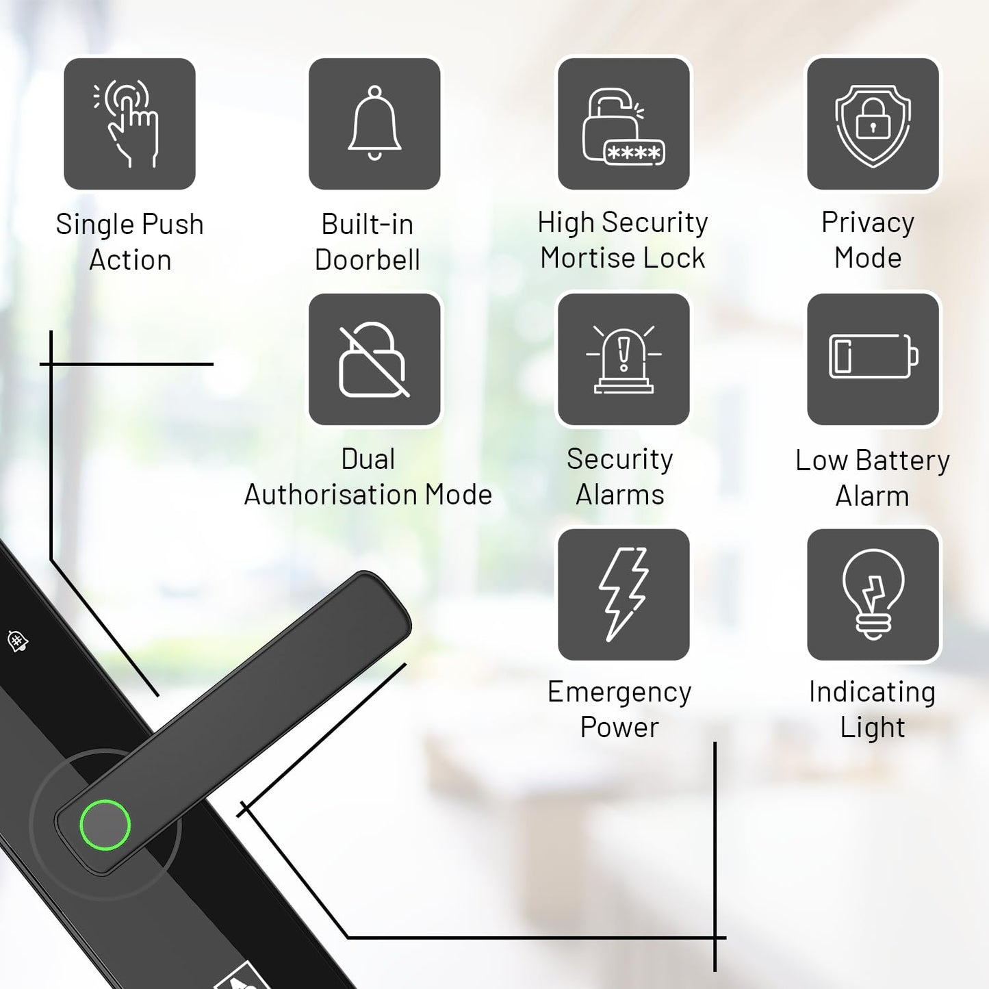 A2 Sweden Soul Smart Digital Door Lock