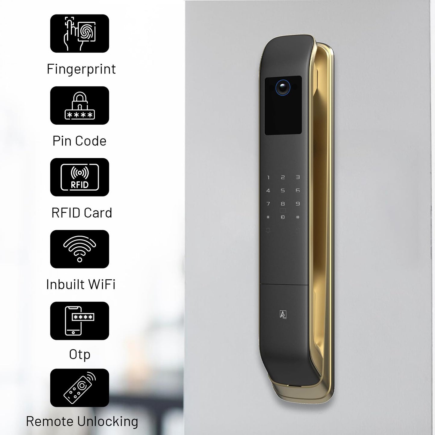 A2 Sweden Viso Biometric Smart Door Lock