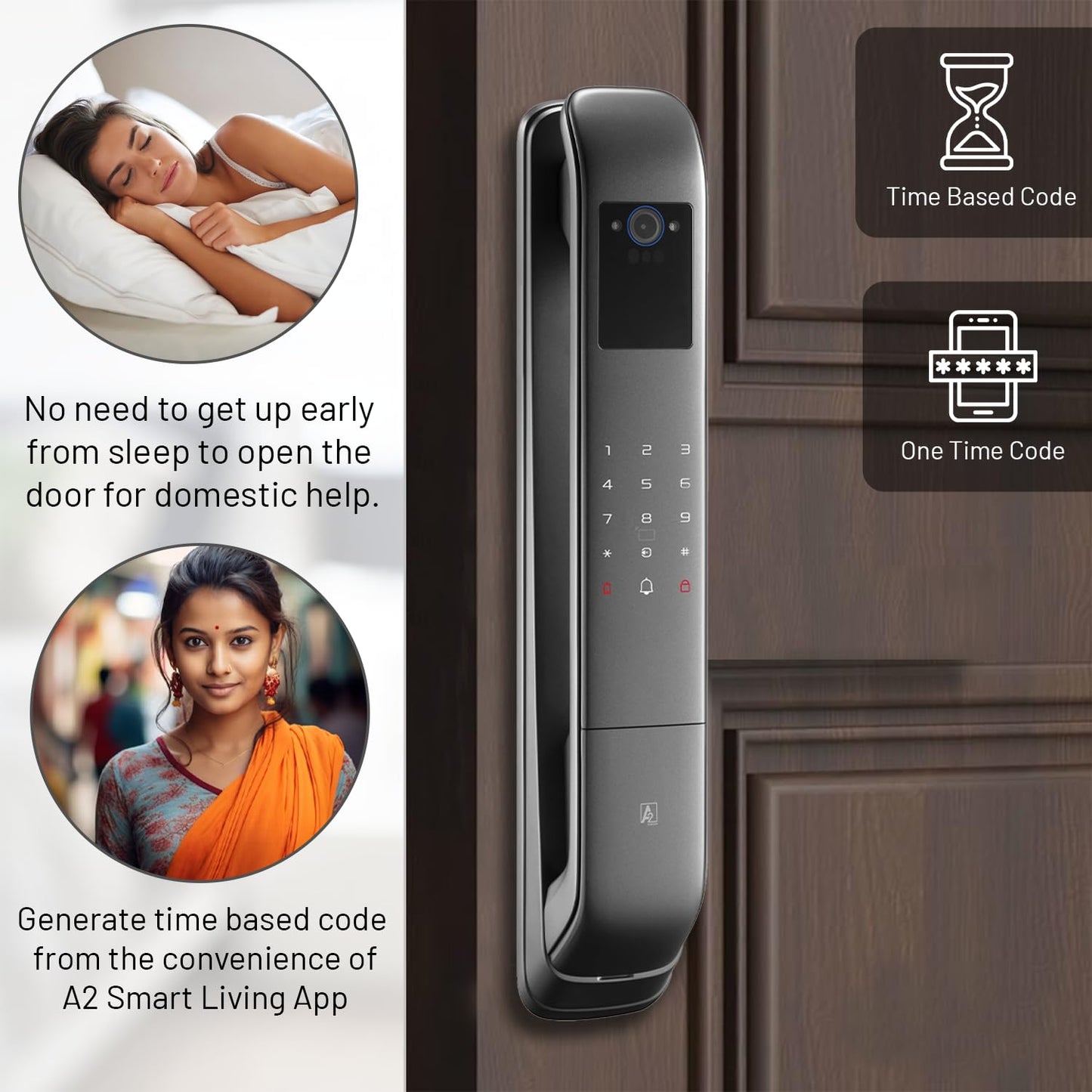 A2 Sweden Viso Biometric Smart Door Lock
