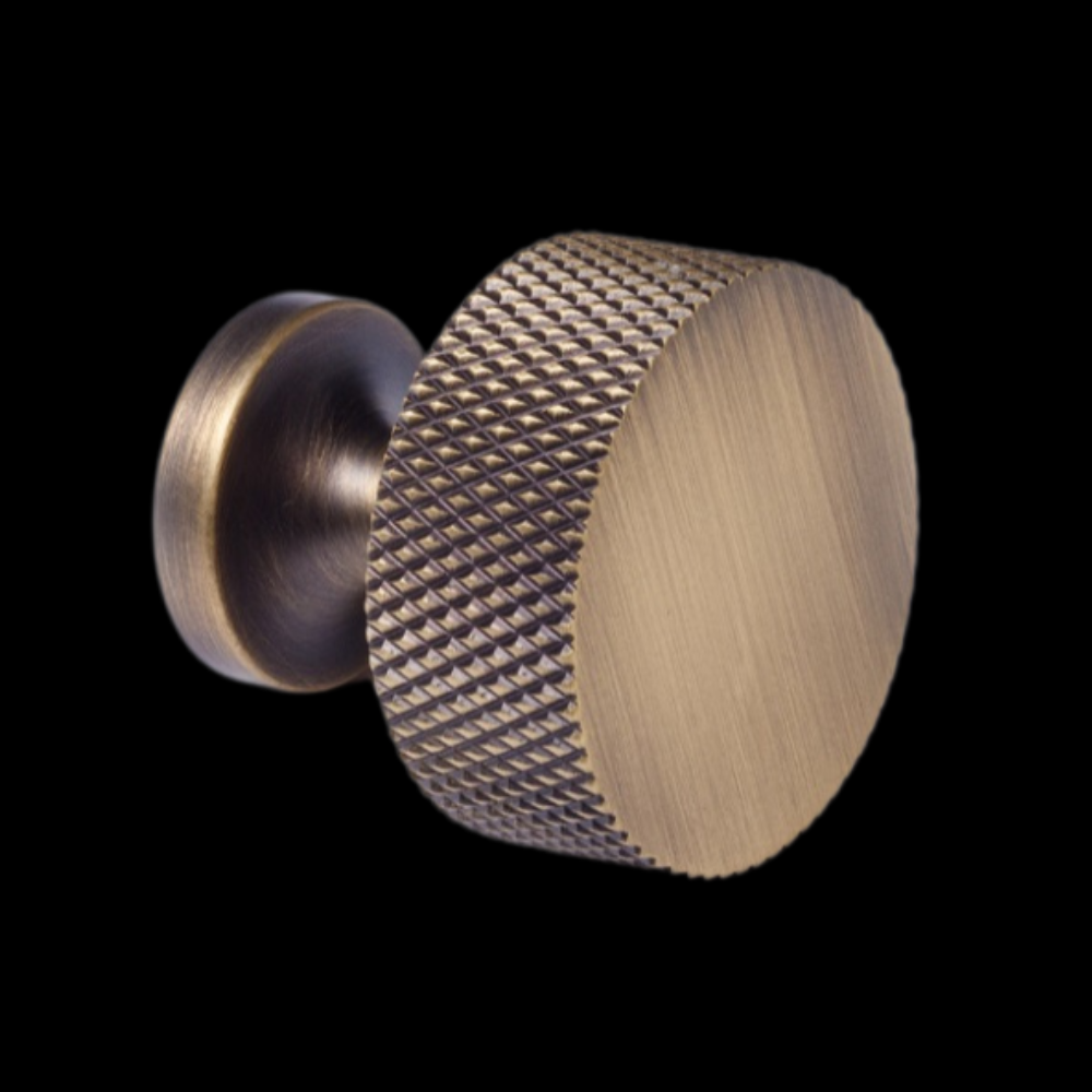 ANTIQUE BRASS DRAWER KNOB