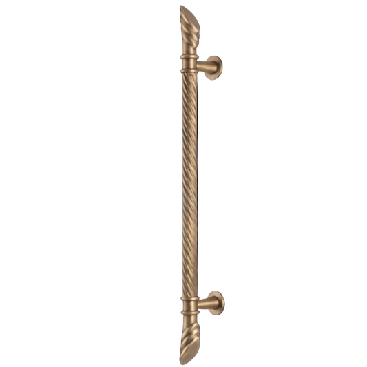 ANTIQUE BRASS PULL HANDLE MAIN DOOR