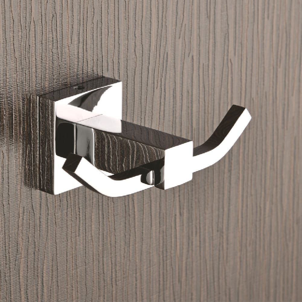 BRASS ROBE HOOK CHROME