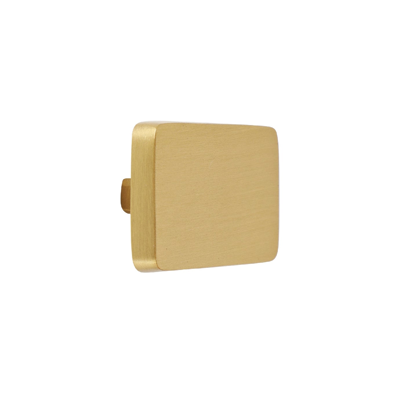 BRASS DRAWER KNOB GOLDEN SATIN