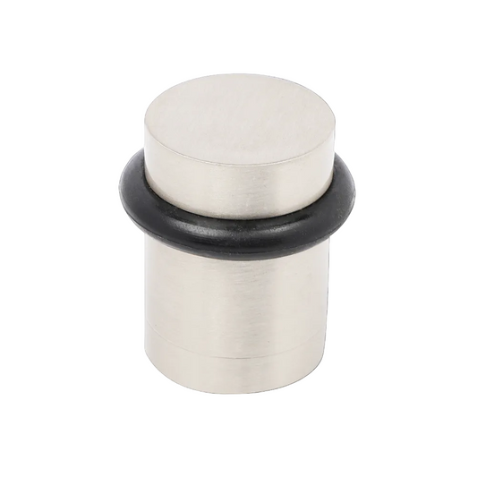 FLOOR MOUNTED BRASS DOOR STOPPER NICKEL