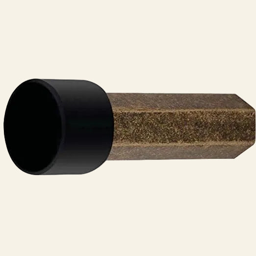 BRASS DOOR BUFFER ANTIQUE