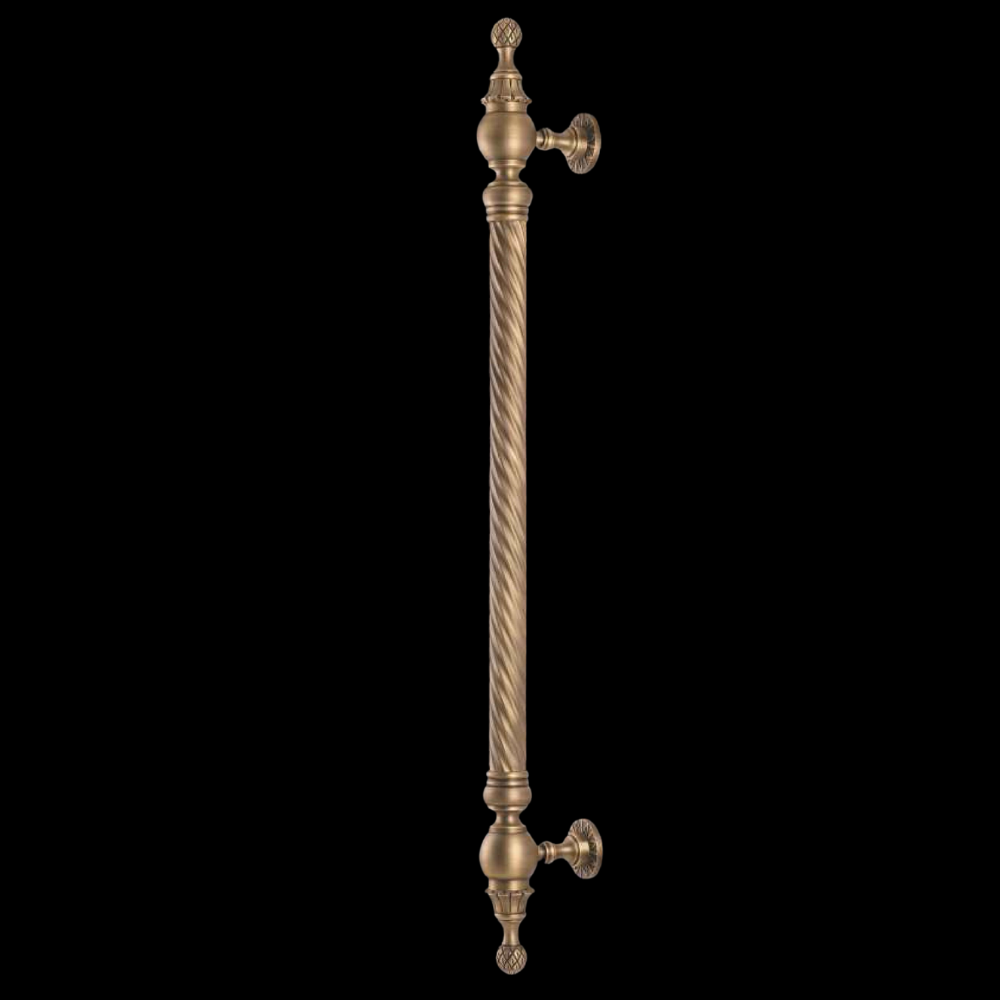 ANTIQUE BRASS PULL HANDLE MAIN DOOR