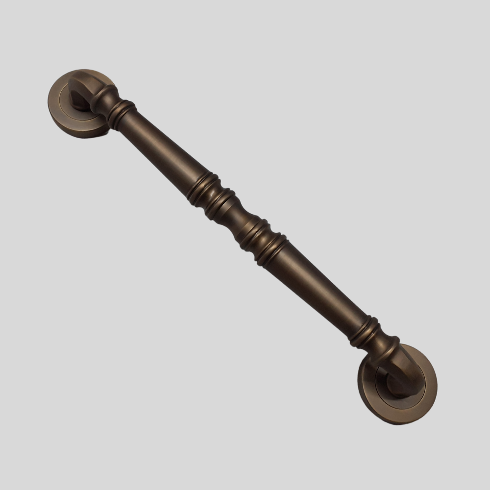 ANTIQUE BRASS PULL HANDLE MAIN DOOR