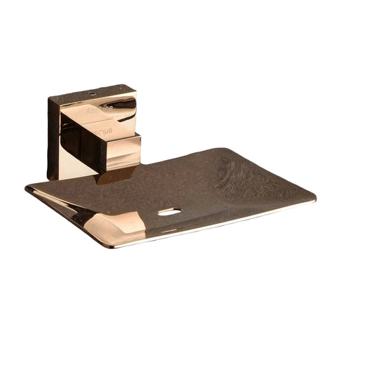 BRASS SOAP DISH ROSE GOLD