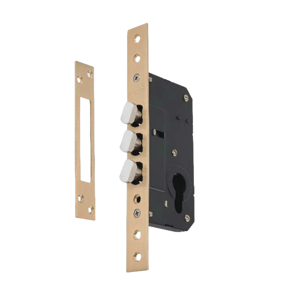 SLIDING DOOR LOCK GOLDEN