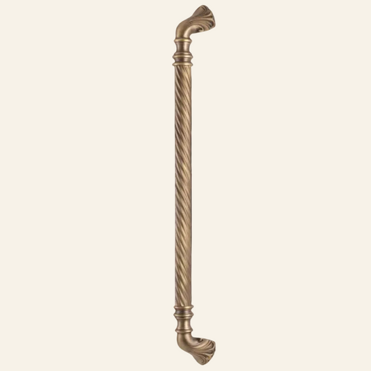 ANTIQUE BRASS PULL HANDLE MAIN DOOR