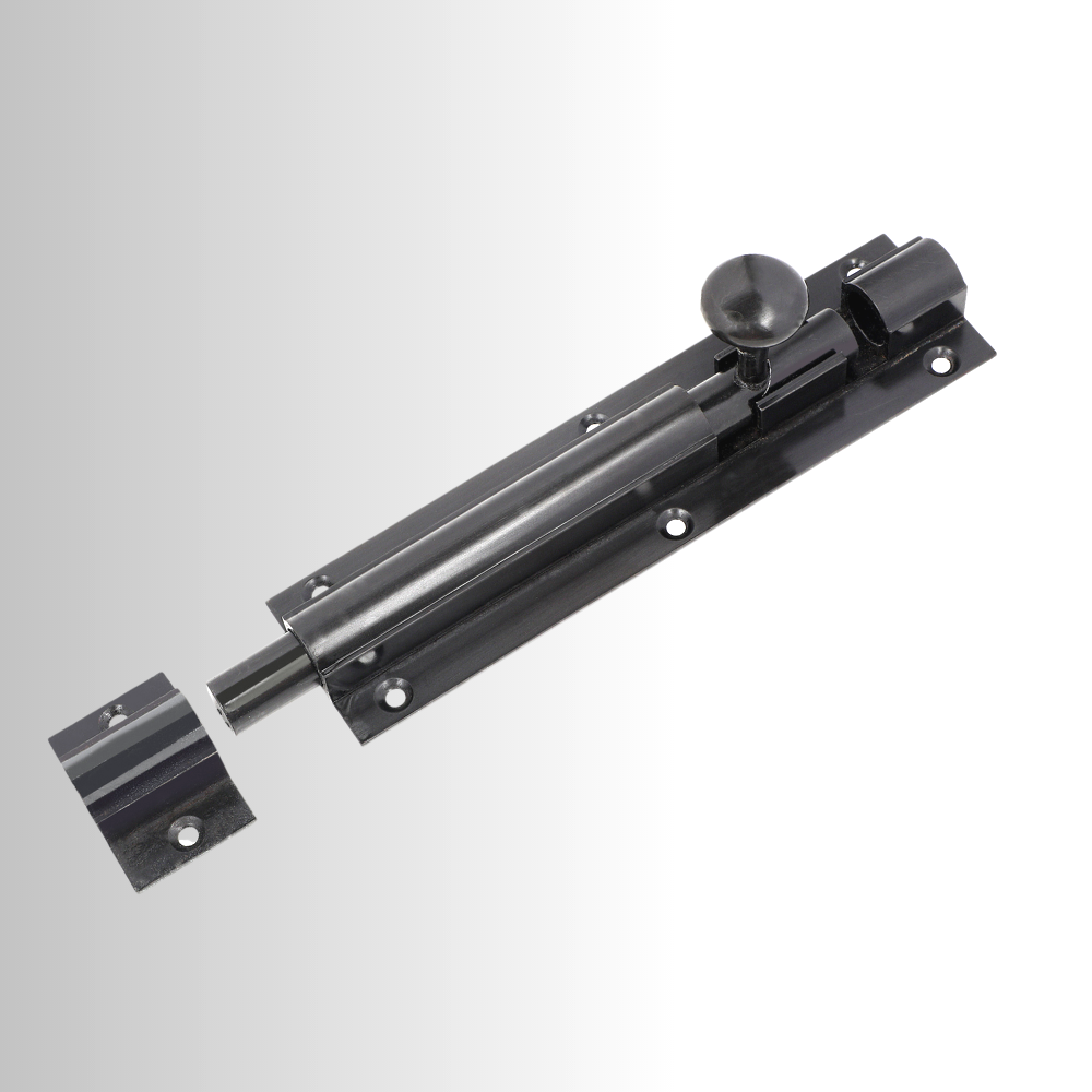BRASS TOWER BOLT BLACK