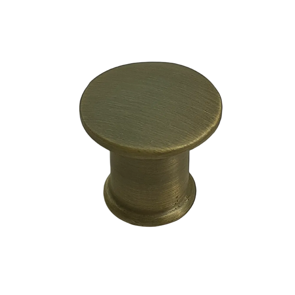 ANTIQUE BRASS DRAWER KNOB