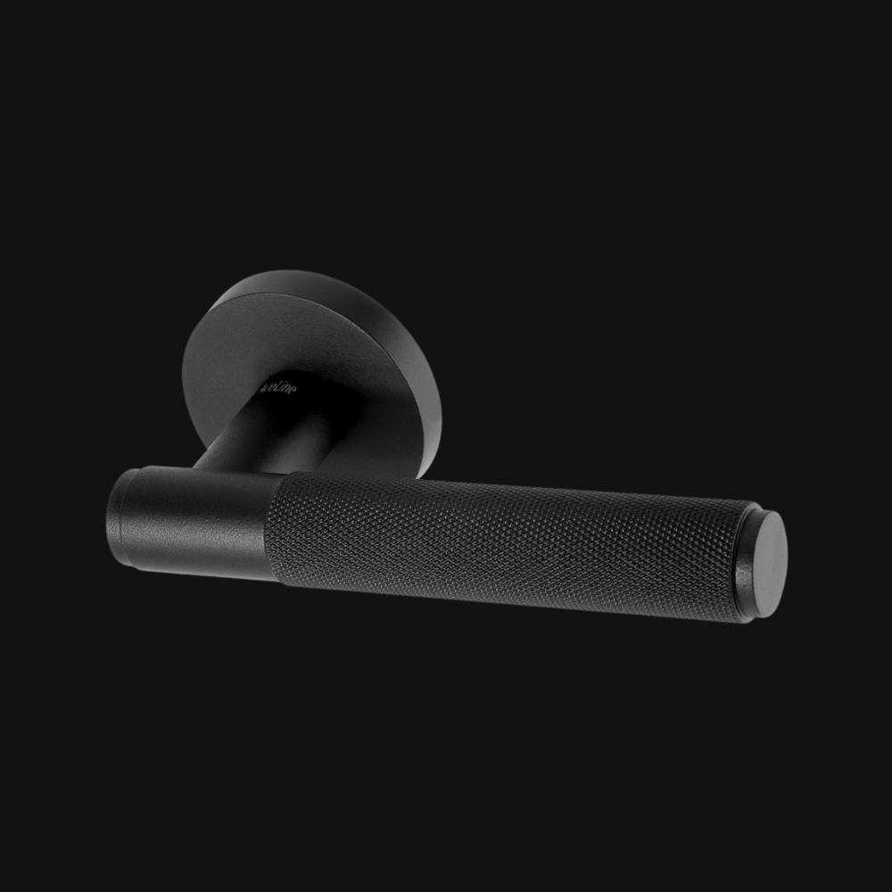 BLACK BRASS DOOR HANDLE