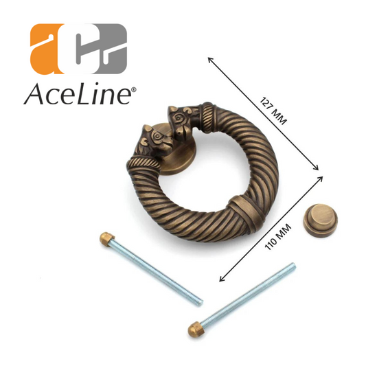 The Timeless Elegance of Brass Door Knockers by AceLine