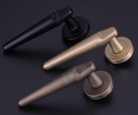 Discover Elegance and Endurance with the Bern Brass Lever Handle by AceLine
