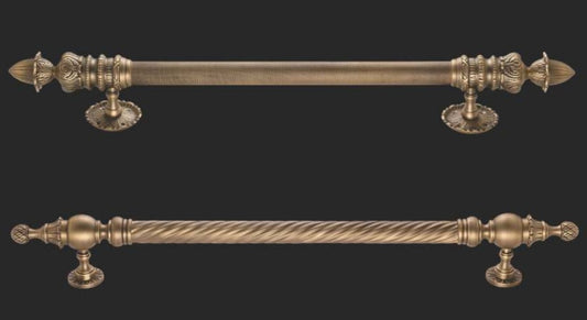 Main Door Antique Brass Pull Handle from AceLine