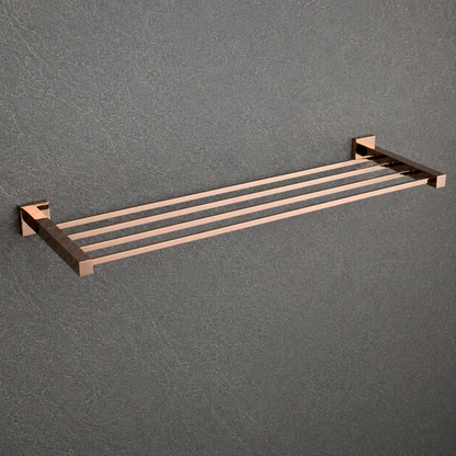 Aqua Solid Brass 24 inch Towel Rack