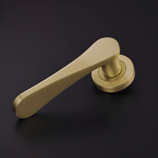 Noa Solid Brass Lever Handle