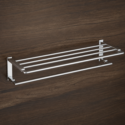 Lama brass towel rack+ 600mm (Chrome Plating)