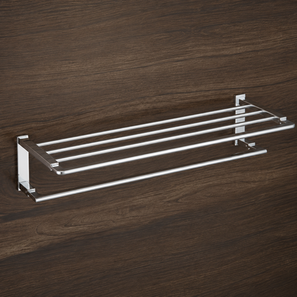 Lama brass towel rack+ 600mm (Chrome Plating)
