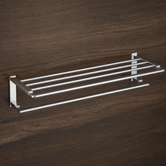 Lama brass towel rack+ 600mm (Chrome Plating)