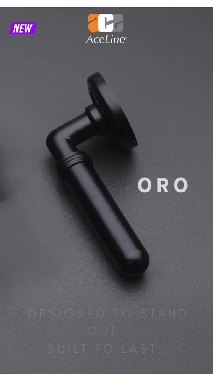 Oro Solid Brass Lever Handle