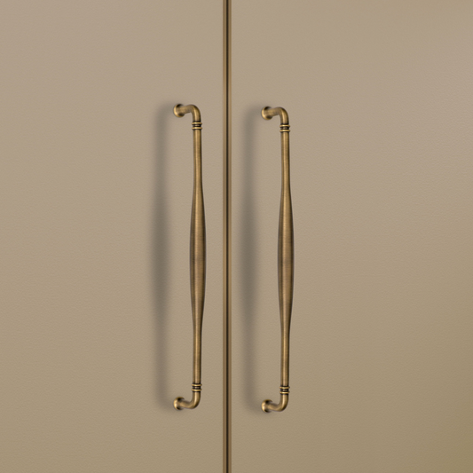 Palermo Brass Pull Handle 610mm