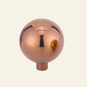 AceLine Alpha single stainless steel drawer knob with a polished finish.