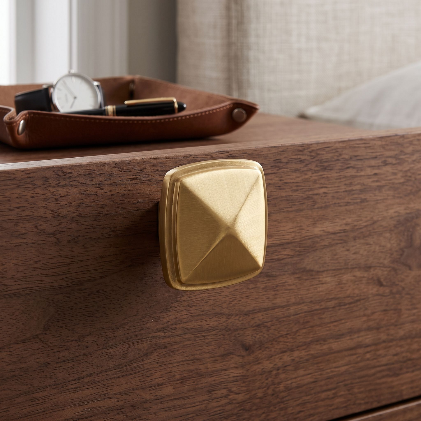 Domus Solid Brass Drawer Knob