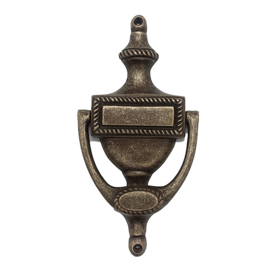 AceLine Decorative bronze door knocker on a white background