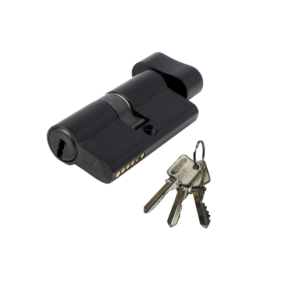 Brass Cylinder Lock with Master Key (4 Pcs)