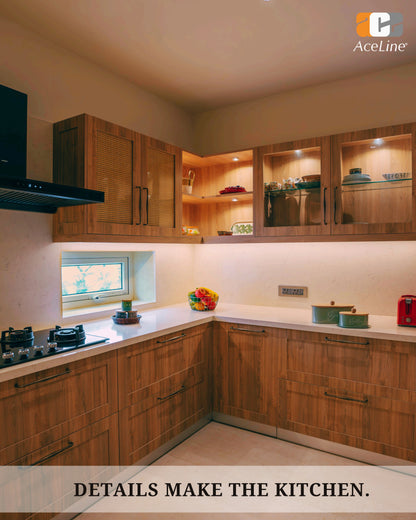 Palermo Solid Brass Cabinet Handle (1 Pair)