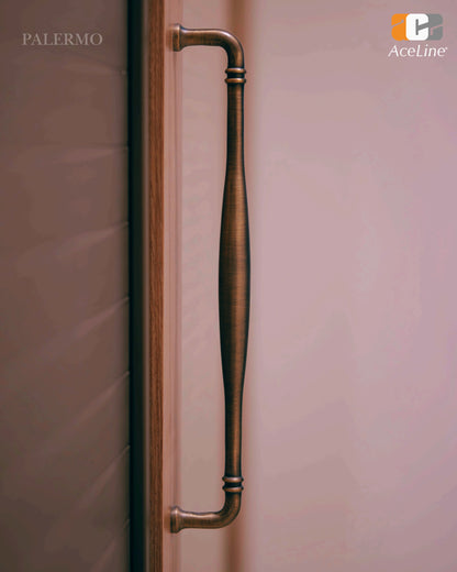 Palermo Solid Brass Cabinet Handle (1 Pair)