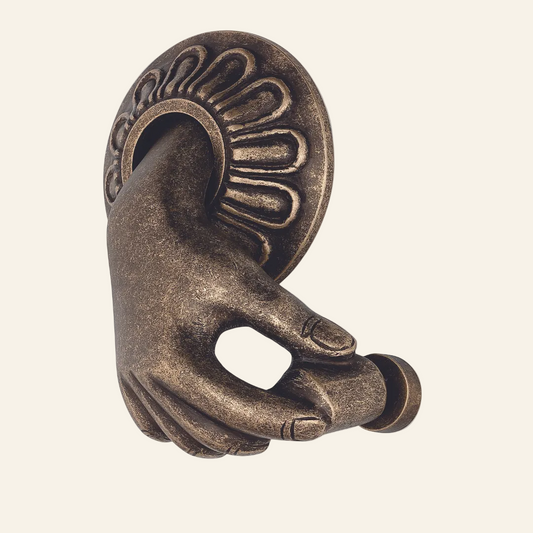 AceLine Bronze hand-shaped hook on a white background