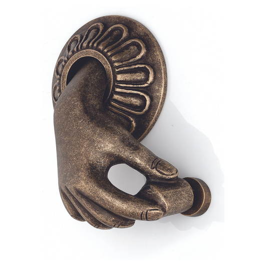 AceLine Bronze hand-shaped hook on a white background