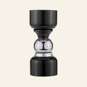 AceLine brass ball magnet door stopper with a shiny finish, designed to be wall mounted.