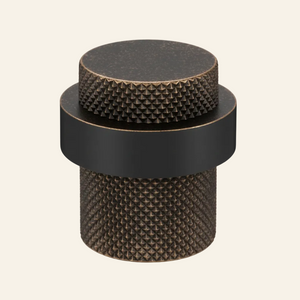 Eureka Solid Brass Floor Mounted Door Stopper