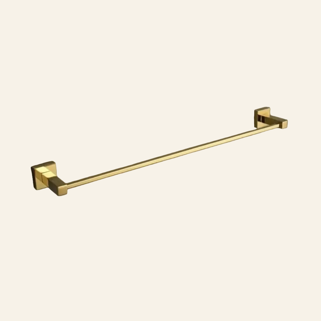 Gold towel bar