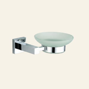 Chrome soap dish