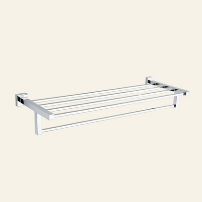 Chrome towel rack 