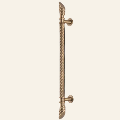 ANTIQUE BRASS PULL HANDLE MAIN DOOR