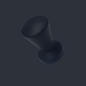 BLACK BRASS DRAWER KNOB